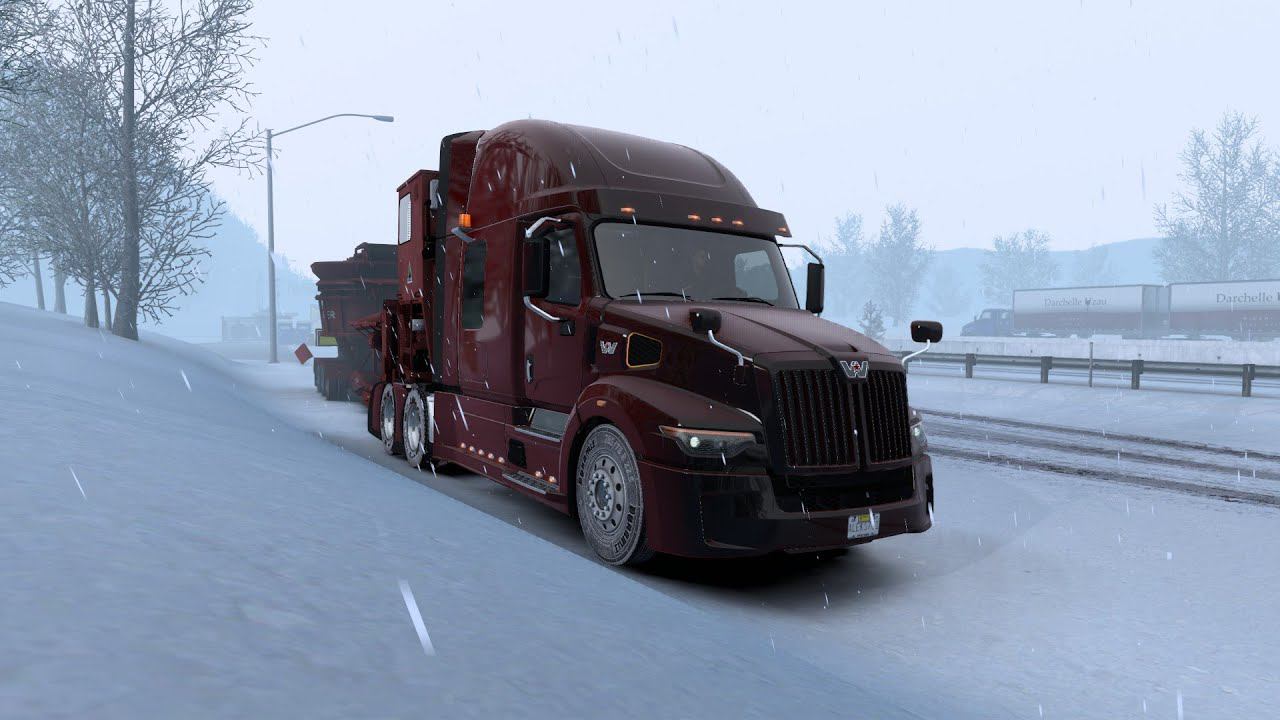 Гололёд. Слетел с дороги. смотреть онлайн