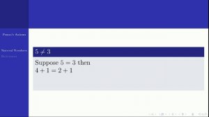 02- Natural numbers through  Peano's Axioms /Real Analysis