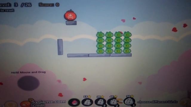 Rebooted Marble Show - 'Cherry plays Angry Birds Cannon 2 смотреть онлайн