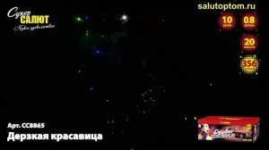 Салют Дерзкая красавица СС8865, 356 залпов