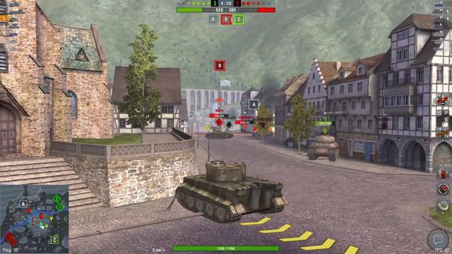 Изучаем основы танкования на Tiger 131. WOT blitz