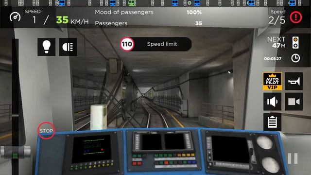 Subway Simulator 3D -  Train Games  | Train Game | Android IOS Gameplay HD