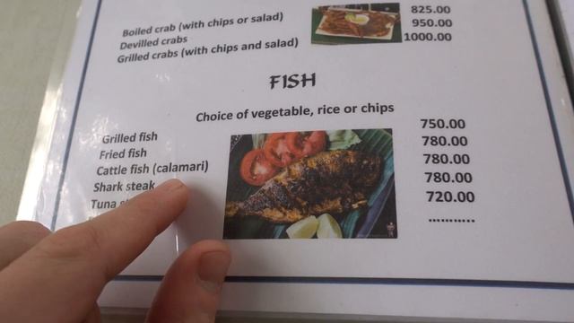 Обзор меню в кафе на пляже Хиккадува. Цены, что попробовать в ресторане на берегу моря? смотреть онлайн