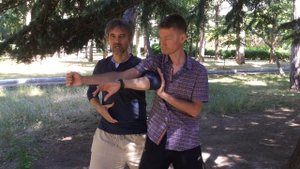 Багуачжан стиль Лян. Разбор элемента из 1-й ладони Лаобачжан (4 и 8 ладоней Диншибачжан)