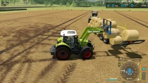 Building new cowshed, baling straw & transportation bale | Erlengrat | Farming simulator 22 | ep #7