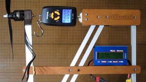 Emax MT2216 810kv brushless motor thrust test 1045 1245 3S