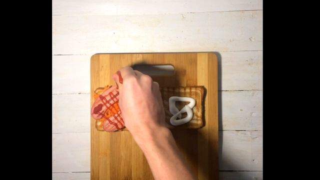 Такой сэндвич приготовить МОЖЕТ КАЖДЫЙ.Бутерброд как ХОТ-ДОГ
