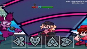 Такого еще не было. Сердечки вместо стрелок, в музыкальном баттле. ФНФ. FNF.