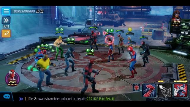 Block Party Tier 7 Gameplay - Marvel Strike Force смотреть онлайн
