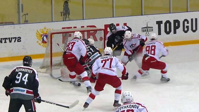 Дубль Лазарева помог «Тюменскому Легиону» победить «Авто» смотреть онлайн