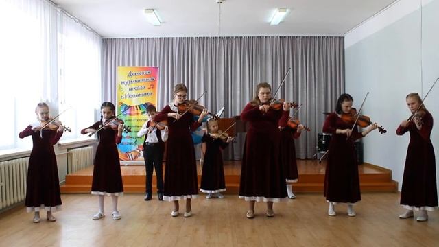 «Образцовый самодеятельный коллектив» Детский ансамбль скрипачей «Искринка» Старший состав.mp4 смотреть онлайн
