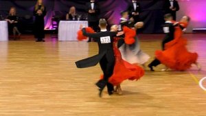 Медленный фокстрот / Молодежь 1 St (Open) финал - Хрустальный кубок 2022 / спортивные бальные танцы