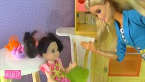 Бери Рюкзак и Уходи! Мама Запрещает Дружить с Эви  Мультики для детей Барби Куклы IkuklaTV
