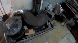 печь из 200 литровой бочки, чудо печь