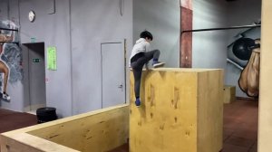 Тестирую зал паркура в Москве Street Union Team | Тренировка в зале паркура