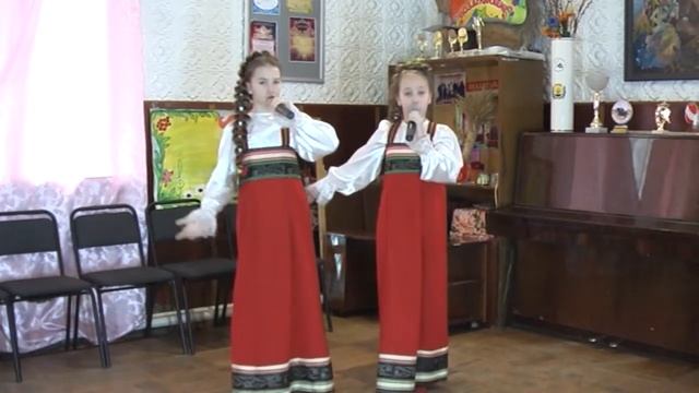 "Ой, Марьюшка воду нося" - Дуэт "Незабудки" Крыгина Олеся, Романенко Ксения смотреть онлайн