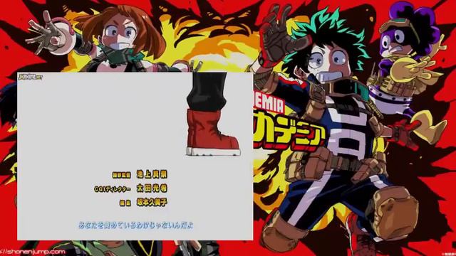 boku no hero academia opening 1 смотреть онлайн