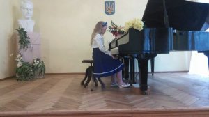 Алиса. Академконцерт фортепиано 5 класс.