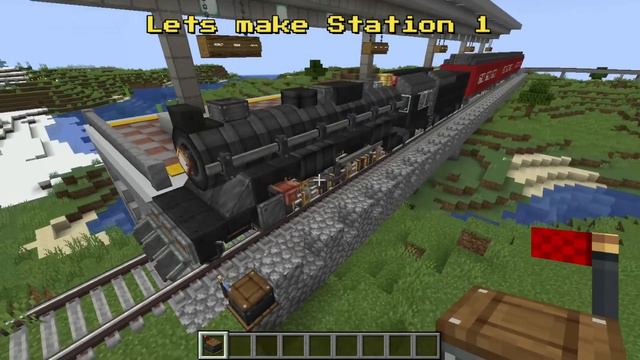 Nether Express Train - Create Mod смотреть онлайн