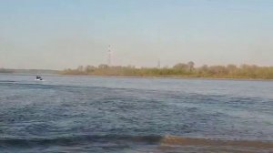 Ход водометного катера VIGOR на воде