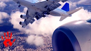 САМОЛЁТЫ ЧУДОМ ИЗБЕЖАЛИ СТОЛКНОВЕНИЯ (ОЧЕНЬ ЖУТКОЕ ВИДЕО)