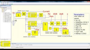 Моделирование электромагнитного привода с помощью QSPICE и FEMM