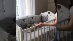 Детская кроватка Антел Каролина-3/5 автостенка универсальный маятник белая