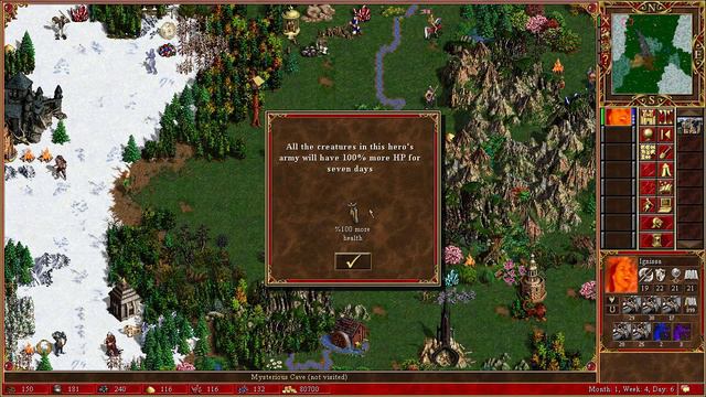 Mysterious Cave - What is waiting for the hero there? - Third Upgrades mod (Heroes 3 WoG/ERA) смотреть онлайн