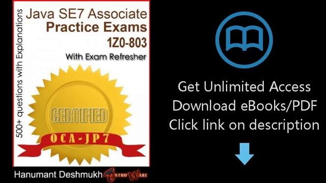 Download OCAJP Oracle Certified Associate Java SE 7 Programmer Practice Exams PDF смотреть онлайн