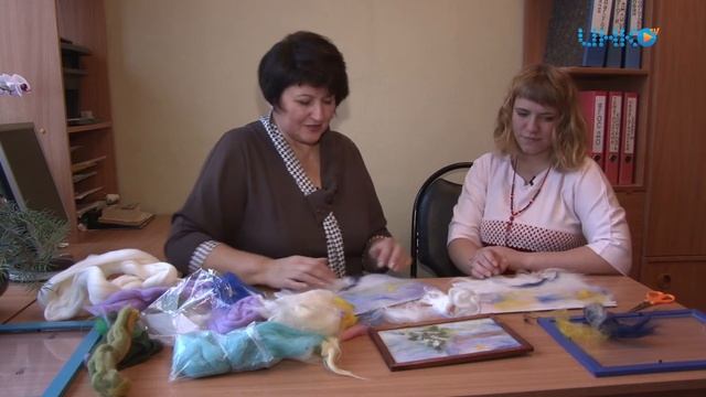 Hand made с Людмилой Смирновой. Тема: Рисуем шерстью. смотреть онлайн