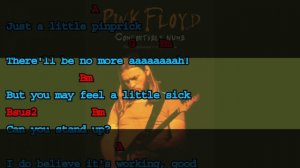 Comfortably Numb - PINK FLOYD