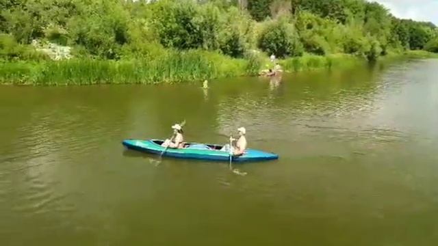 сплав на байдарках по реке Хопёр смотреть онлайн