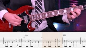 Hells Bells AC DC Cover   Guitar Tab   Lesson   Tutorial