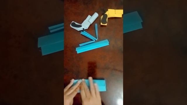оригами пистолет