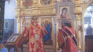 2016 Архиерейская служба в четверг Светлой седмицы в Посольском Спасо-Преображенском монастыре