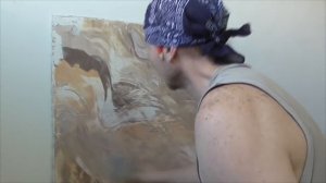 Эксперименты с венецианской штукатуркой. Имитация мрамора.