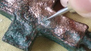 РЕСТАВРАЦИЯ ЭНКОЛПИОНА.МЕХАНИЧЕСКАЯ ЧИСТКА.