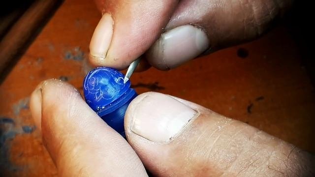 Резьба по воску . Изготовление кулона с жемчугом. Начало. #резьбаповоску #воск #ЮвелирсНуля