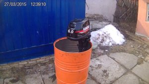 Лодочный мотор HANGKAI M6 0 HP из Китая ( первый запуск ) #hangkai6