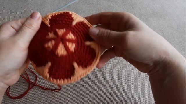 Вязание прихватки крючком