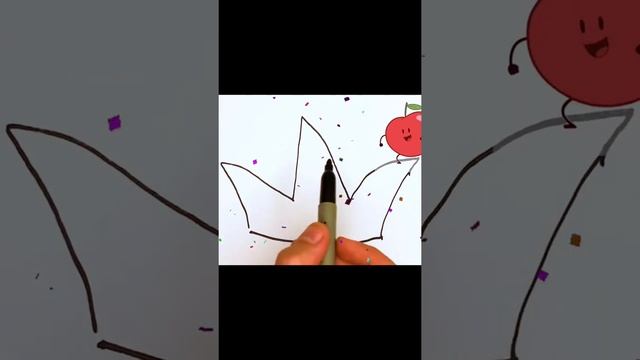 Drawing a crown for kids - Рисуем корону для детей