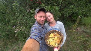 НАШЛИ ЗАКОЛДОВАННЫЕ ЯБЛОКИ И НАБРАЛИ ГРИБОВ
