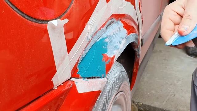 Popravka Rdje na Automobilu | Farbanje Sprejem смотреть онлайн