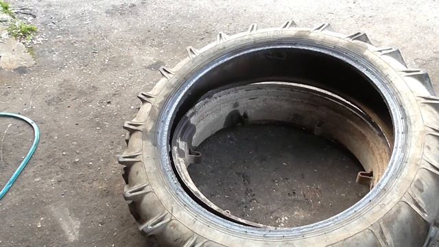 Бортируем колеса от Т 25 на трактор
