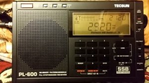 Прием SSB на бытовой радиоприемник Tecsun PL-600.