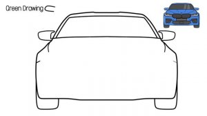 How to draw a BMW M5 F90 2021 | Drawing bmw m5 competition 2022 car