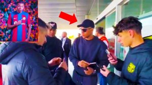 KYLIAN MBAPPE was spotted at Barcelona!  Does Barcelona Hijack The Frenchman from Real Madrid!?