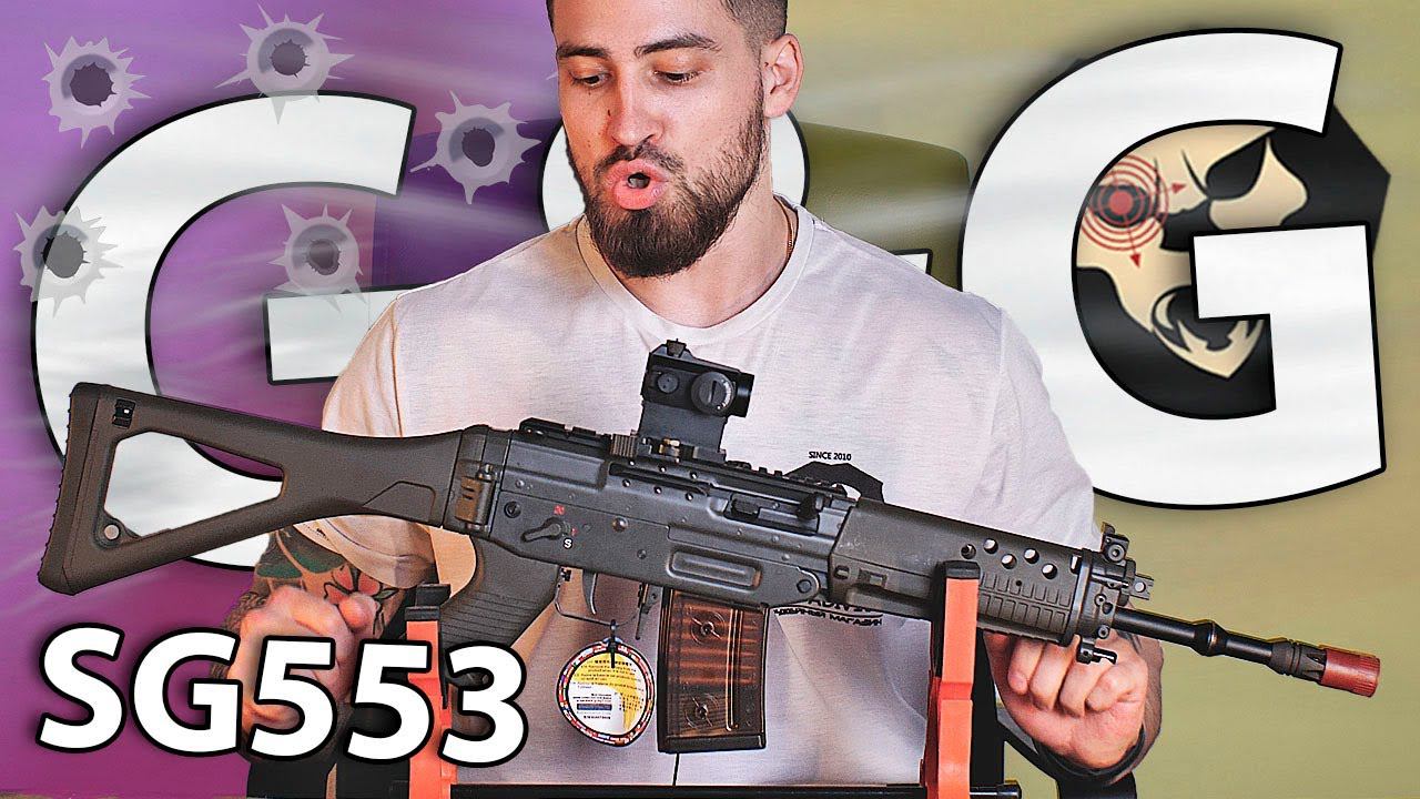 Страйкбольный автомат G&G SG553 (SIG) видео обзор
