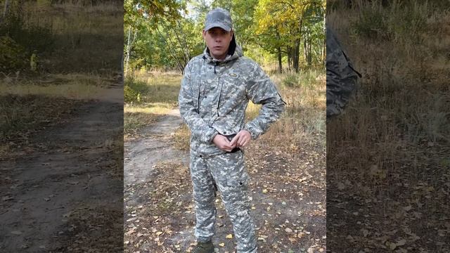 Демисезонный костюм горка Ranger на флисе, бесшумная ткань фаворит , расцветка серая цифра