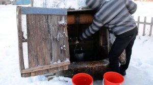 Вода из колодца.